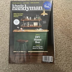 Family Handyman 2024 Dec/2025 Jan ~DIY Home Bar ~Cleaning Hacks ~HVAC Fixes