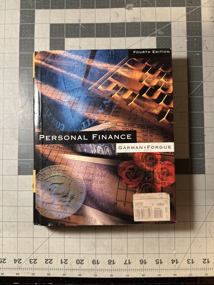 Personal Finance 4rd Edition E. Thomas Garman Raymond Forgue 1990 Hardcover Book
