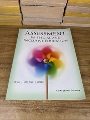 Assessment in Special and Inclusive Education by Salvia, John, Ysseldyke, James