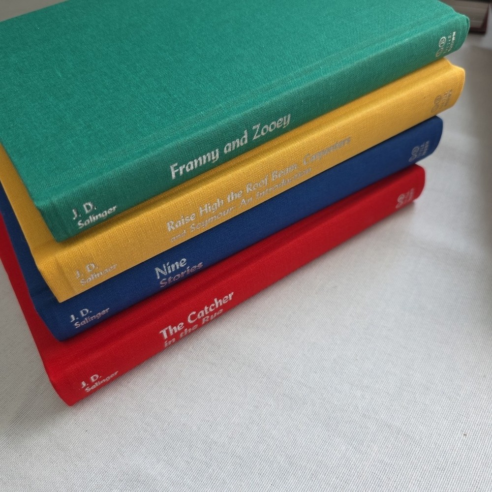 J.D. Salinger Box Set 4 Hardcover The Catcher in the Rye New Without Box