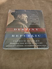 Destiny of the Republic Audiobook CD Candice Millard New Sealed James Garfield