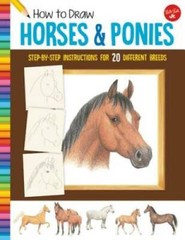 How to Draw Horses & Ponies: Step-by-step instructions for 20 different b – GOOD