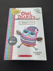 Set of 5 Scholastic Owl Diaries Early Chapter Books Books 1-5 Sealed