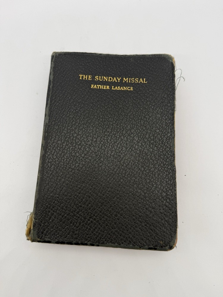 Father Lasance THE SUNDAY MISSAL 1st Edition 1st Printing 1936 Benziger Brothers