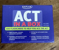 Kaplan Test Prep Ser.: Kaplan ACT in a Box by Kaplan Higher Education Staff…