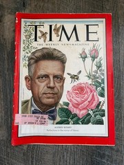 VTG Time Magazine August 24, 1953 Vol 62 No. 8 Alfred Kinsey