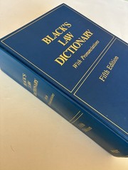Black’s Law Dictionary 5th Edition West Publishing Hardcover Excellent Condition