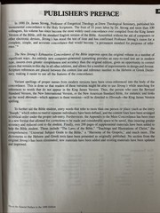 The New Strong’s Exhaustive Concordance of the Bible : Classic Ed
