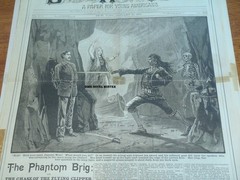 SKELETON COVER BOYS OF NEW YORK #804 ALSO FRANK READE FRANK TOUSEY STORY PAPER