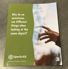 OpenSciEd Unit 6.1 Light & Matter One-Way Mirror Student Edition