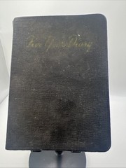 Vintage Daily Journal 1940’s 5 Year Diary Written In Kansas EPHEMERA 4” X 5.5”
