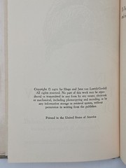 In The Shadow of Man 1971 Jane Van Lawick-Goodall HC DJ Book Club Edition