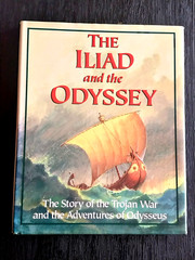 THE ILIAD AND THE ODYSSEY TROJAN WAR ADVENTURE OF ODYSSEUS HC BOOK BRAND NEW