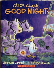 Click, Clack, Good Night by Doreen Cronin -Paperback **NEW**