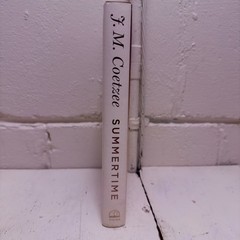 J.M. Coetzee Summertime Hardcover 2009 Viking Nobel Prize Winner
