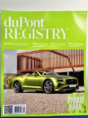 DuPont Registry Magazine HYBRID Bentley Motors September 2024 * Corner Crease*