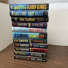 John Sandford Lot of 11 Hardcover Virgil Flowers Series (See Photos for Titles)