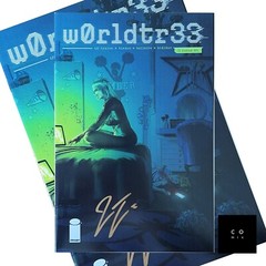 W0RLDTR33 #1 Fernando Blanco 1st Print Corrected VAR SIGNED James Tynion IV COA