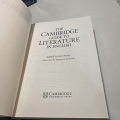 Cambridge Guide to Literature in English by Ian Ousby (1988, Hardcover)
