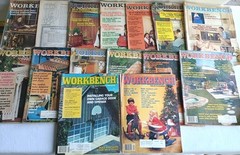 Vintage 70’s 80’s Workbench Magazine Lot of 15 Issues 1972-1984