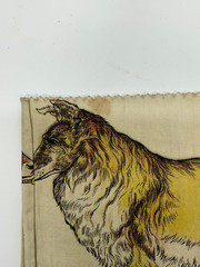 Vtg 1926 Pets of the Farm Saalfield Publishing Muslin Cloth Childrens Book