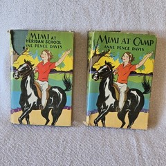 Mimi at Camp & Mimi at Sheridan School Books 1935 First Edition Anne Pence Davis