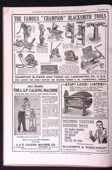 FEB 1921 Blacksmith & Wheelwright Tractor Repair Journal Vol 83 No 2