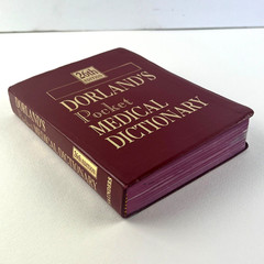 Dorland’s Pocket Medical Dictionary Book 26th Edition Illustrated Terms Nursing