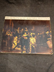 Vintage 100 Of The Worlds Most Beautiful Paintings 1966 Book Frameable Art