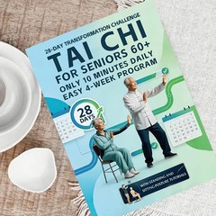 28-Day Tai Chi for Seniors Guide Easy 10-Min Daily Routine | Balance, Flexibile