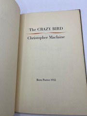 Christopher Maclaine ~ THE CRAZY BIRD 1951 Ltd SIGNED Bern Porter filmmaker poet