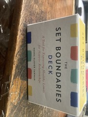 Set Boundaries Deck Tool for Expressing Healthy Limits by Nedra Glover Tawwab