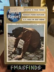 F1 1947 HUNGRY GERMAN July 15 WORLD REPORT Magazine
