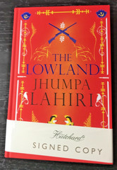 The Lowland by Jhumpa Lahiri UK HC 1st 1st SIGNED Hatchard Bloomsbury 2013