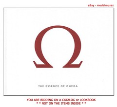 OMEGA Luxury Watch Softcover CATALOG 2019 – 110 Pages