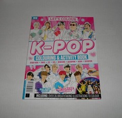 Let’s Colour K-Pop Colouring & Activity Book Coloring Color Art Issue 41 *NEW*