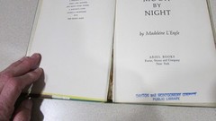 The Moon by Night by Madeleine L’Engle HC/DJ, ex-library 1st printing