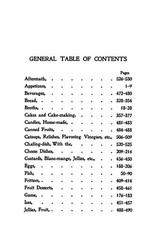 1896 The National Vintage Cook Book 555 Pages