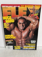 Flex Magazine December 1998 Dorian Yates Cover 322 Pages Poster