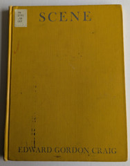 Edward Gordon Craig Scene book 1968 reissue
