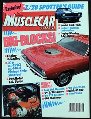 Musclecar Classics August 1990 Hot Rods Big-Blocks Illustrated