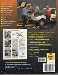 Datsun, Nissan Sentra, 1982-1994 by John Haynes (1995, Trade Paperback) MN1110
