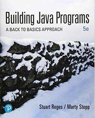 Building Java Programs: A Back – Paperback, by Reges Stuart; Stepp – Very Good c
