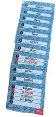 Bingo Flashcards In Spanish,French, &German