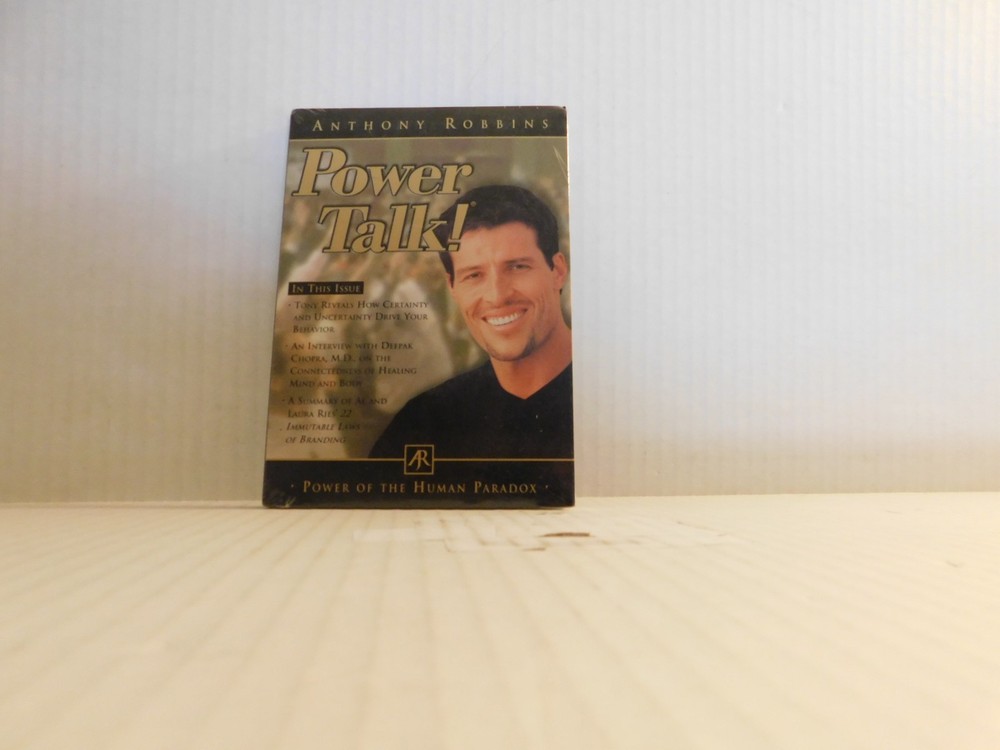 Anthony Robbins POWER TALK! New & Sealed Power Of The Human Paradox, New Sealed