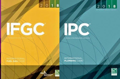 IFGC 2018 and IPC 2018 Plumbing Code & Fuel gas Code Combo Pack Free Shipping