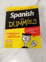 Spanish For Dummies By Susana Wald Book With CD