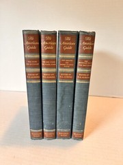 The American Guide 1949 Travel Guide for The United States 4 Volume Set