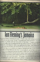 IAN FLEMING “JAMAICA” in UK SUNDAY TIMES – AUGUST 15, 1965 – VERY RARE