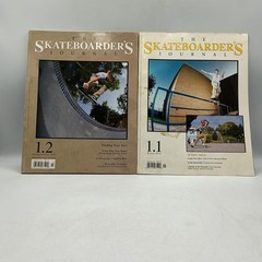 Skateboarder’s Journal 2012 Issues 1.1 1.2 Gravity Brad Edwards Skate Mag Lot